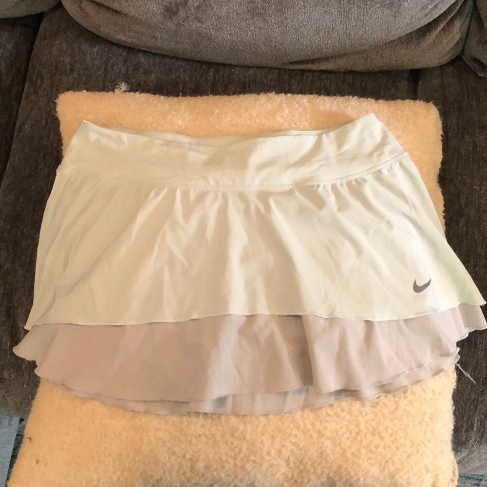 Light green Nike tennis skirt